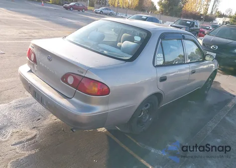 2001 Toyota Corolla Ce from USA, damaged, VIN 1NXBR12E21Z547824